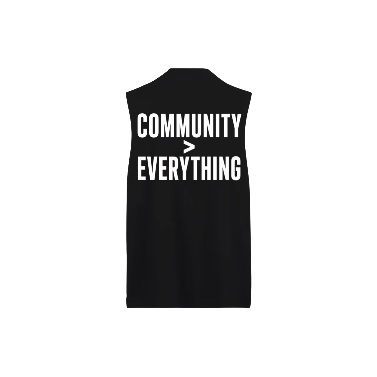 Community > Everything Sleeveless Tee in Black